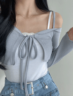 Loppy Strap Cardigan 