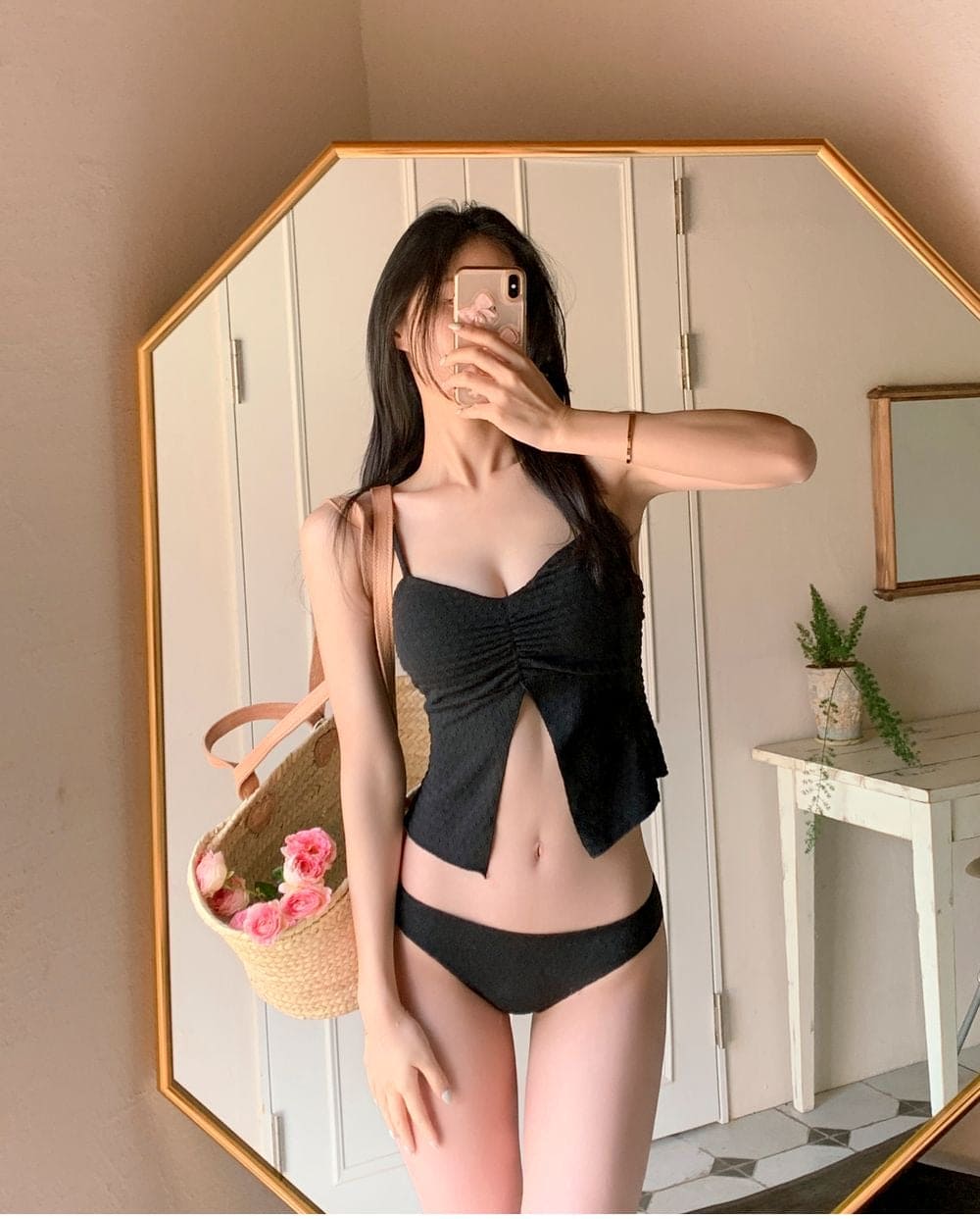 【🌺花漾浮雕】Embossed Bikini