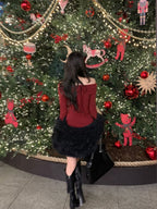 [Year-End Look Pick🥂] Off-Shoulder Dress