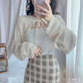 【🥨A Timeless Classic】Jelly Wave Knit Bolero 
