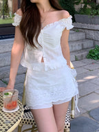 【🤍夏日甜心】Punching Lap Skirt