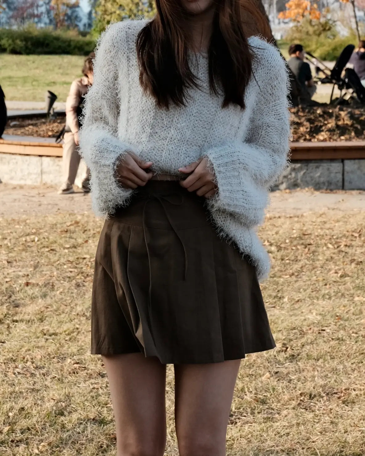 【🍁秋意濃濃】Ribbon Mini Skirt