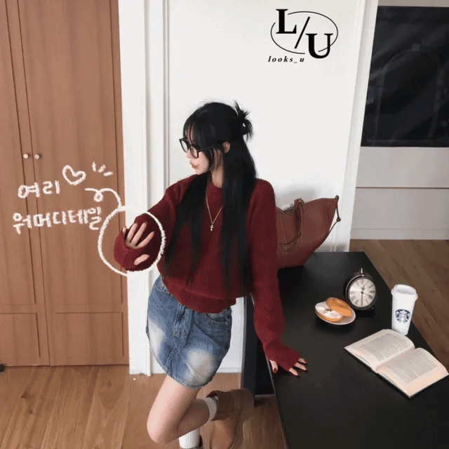 【🍷聖誕新年PICK】Warmer Crop Knit