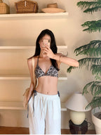 【🤎甜野豹踪】Leopard Bikini
