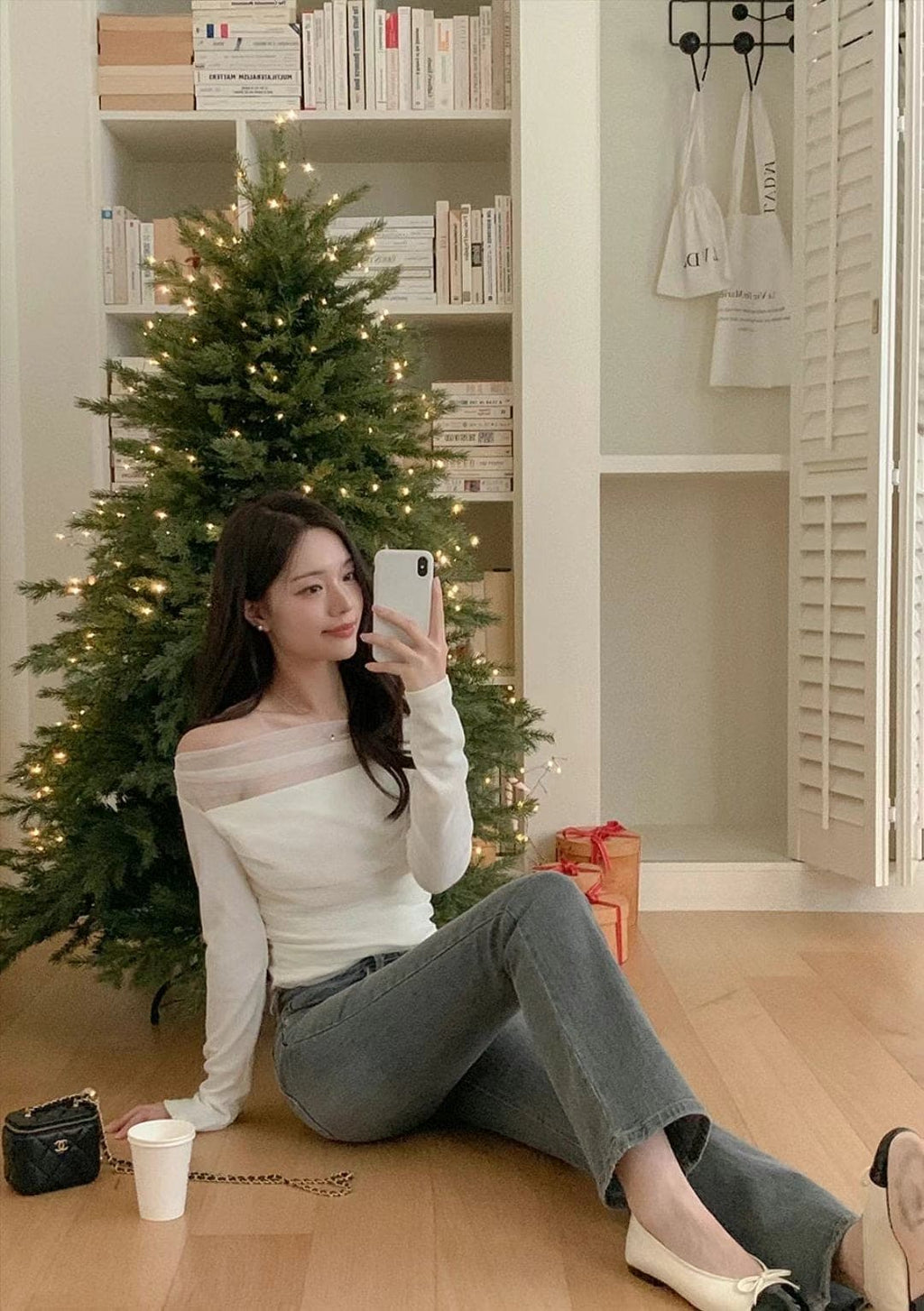 【🥂HOLIDAY PICK】Drape See-Through Tee 