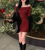 [Year-End Look Pick🥂] Off-Shoulder Dress