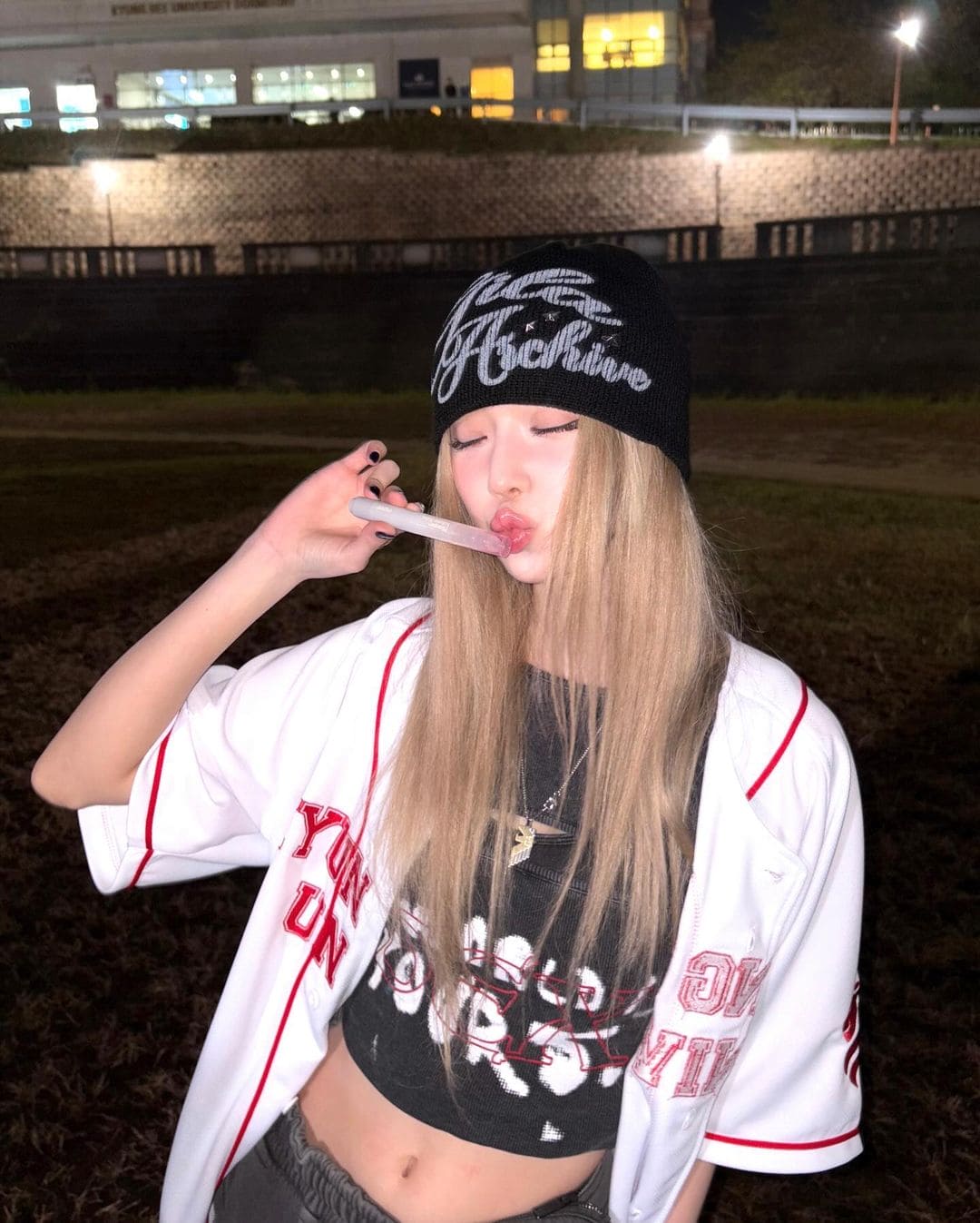 【🖤WINTER同款】LETTERING LOGO BEANIE