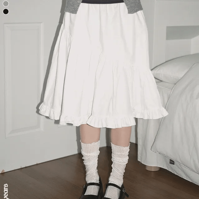 【summer ver.】Frill Midi Skirt
