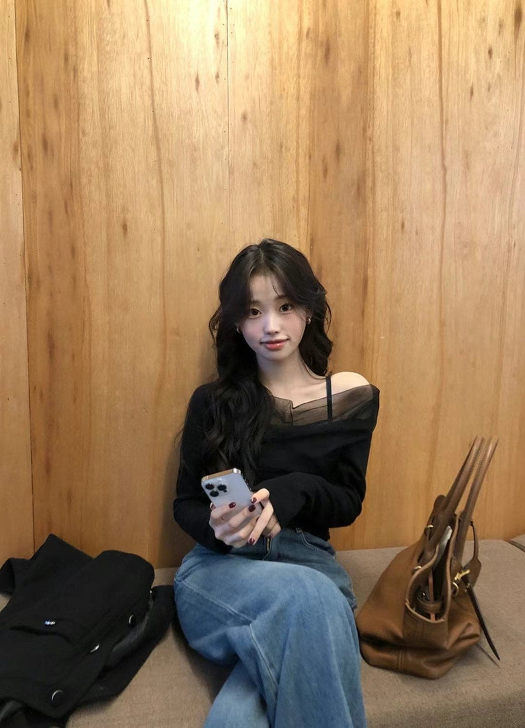 【🥂HOLIDAY PICK】Drape See-Through Tee 