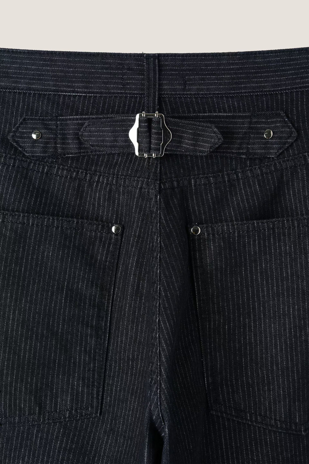 【神褲版型】Stripe Wide Pants