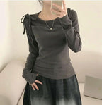 【🤎y2k vibe】Layered Top Set 