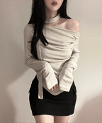 【🤎holiday pick】Shirring Scarf Set 