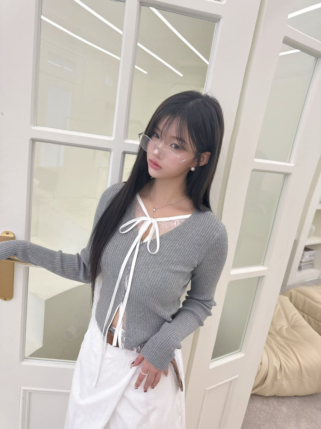 【🖤韓網爆款】Day Layer Lace Top