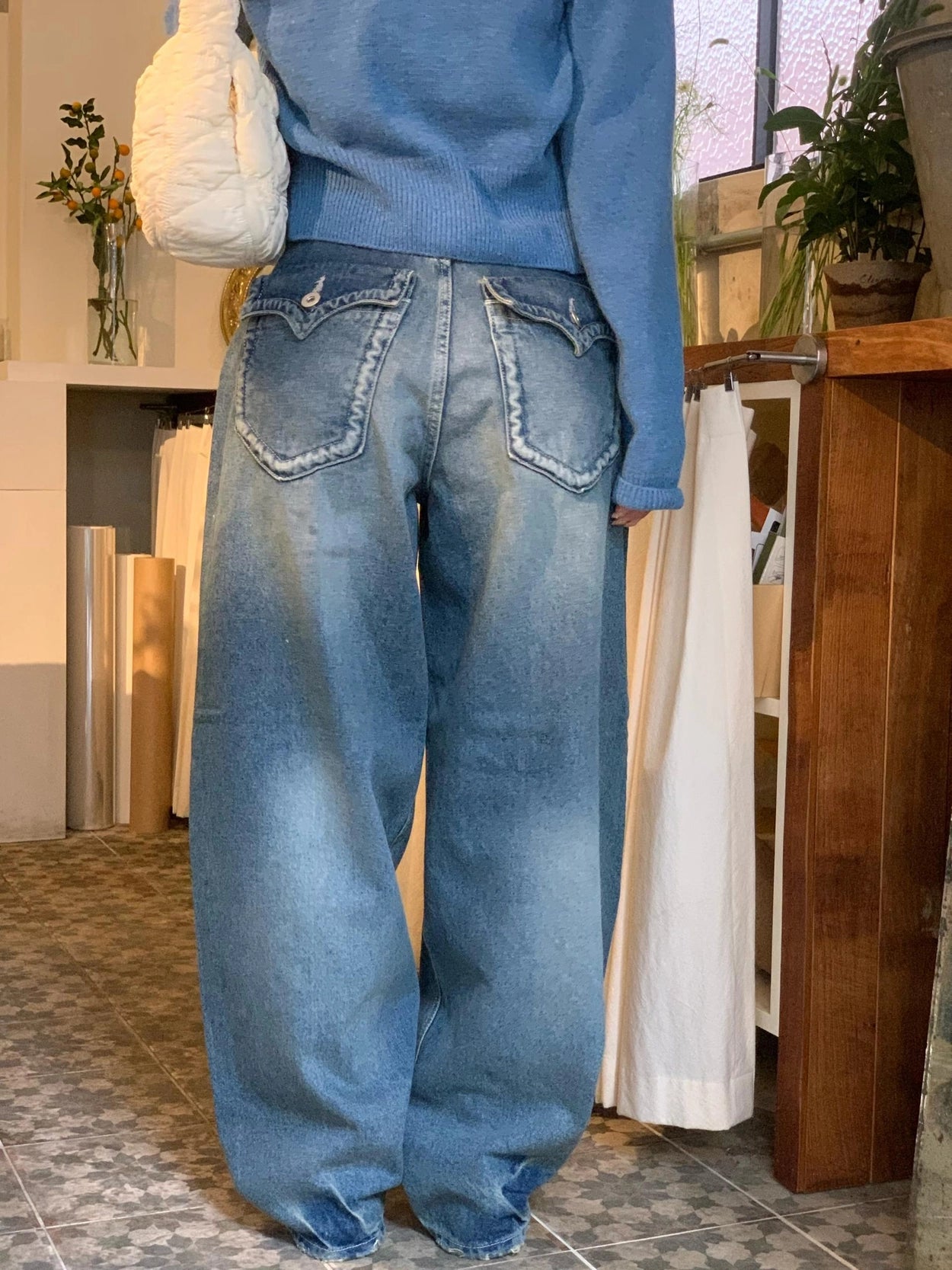 【KARINA同款】Boyfriend Wide Jeans