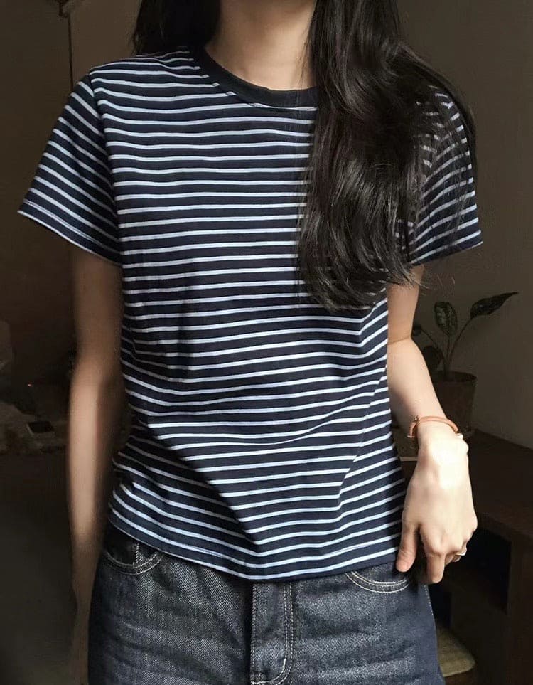 【舒適休閒】Daily Stripe Tee