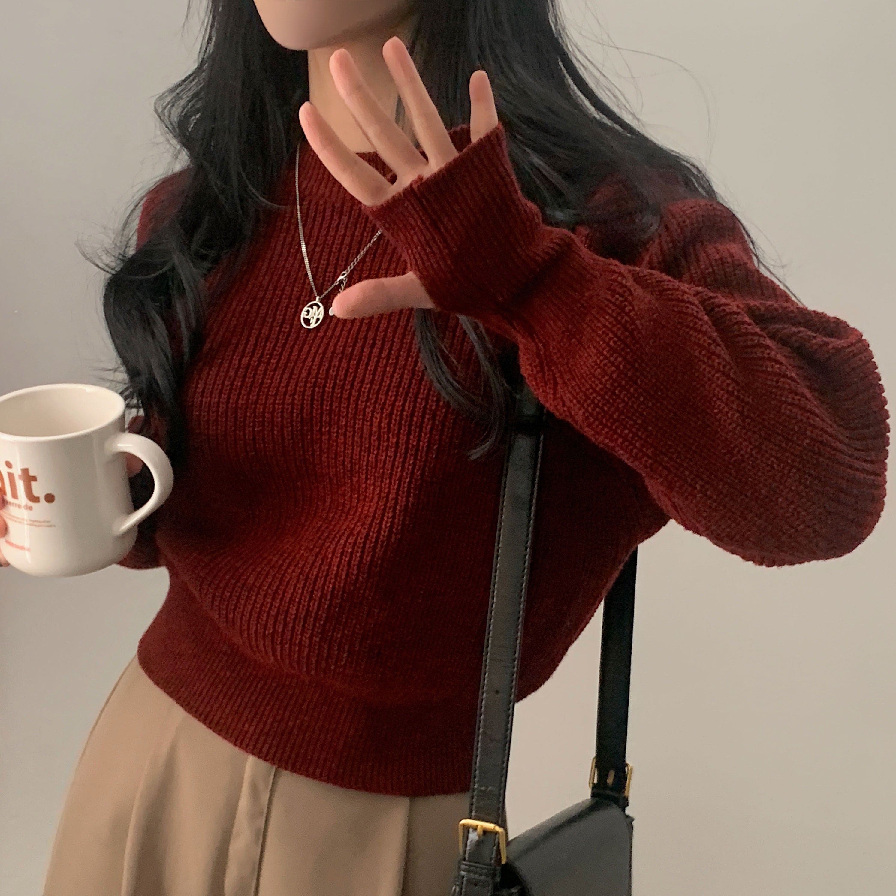 【🍷聖誕新年PICK】Warmer Crop Knit