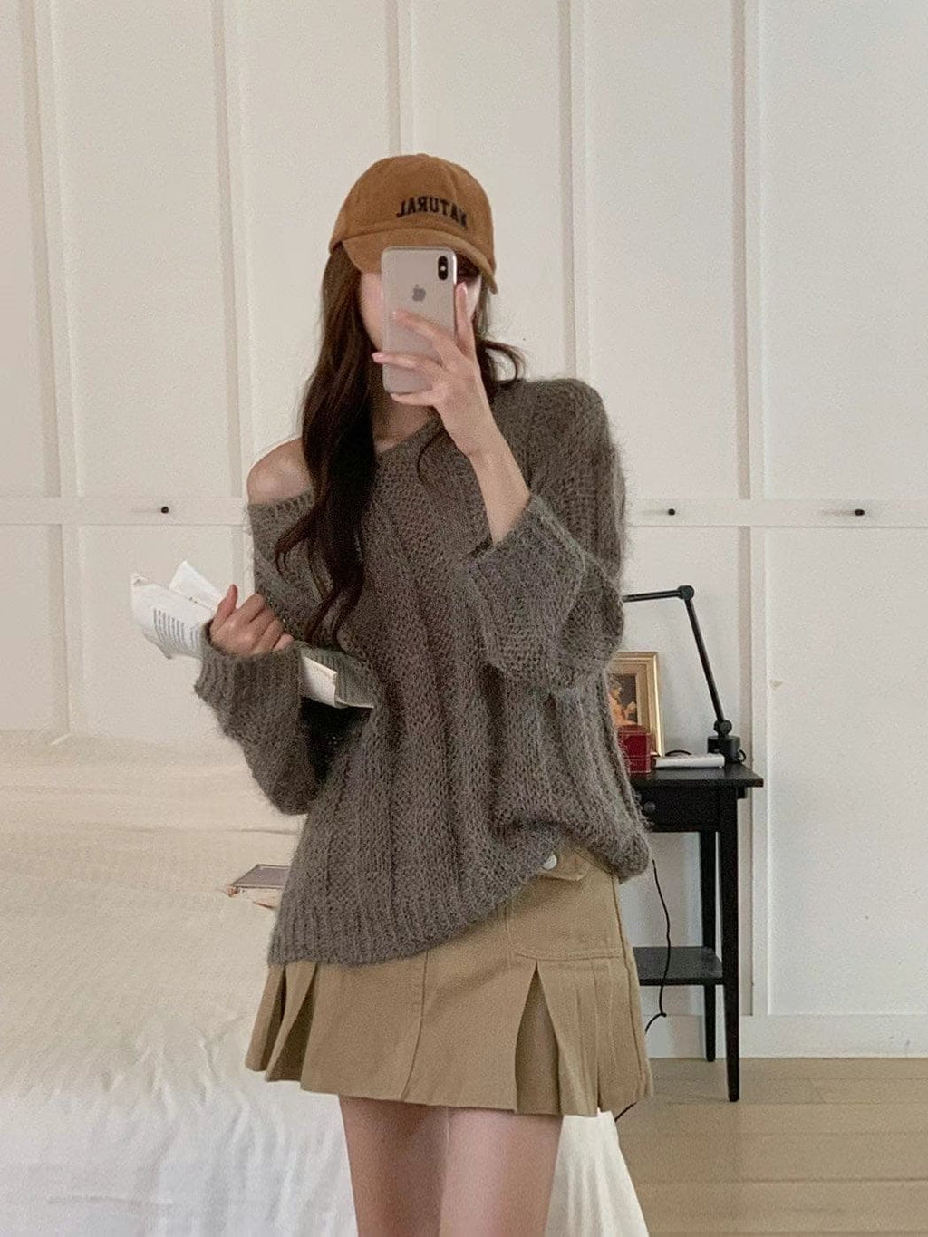 【🤎Autumn/Winter Essential】Loose Fit Angora Knit 