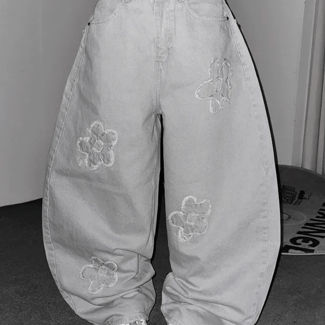 【神褲系列】Flower Jeans