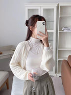 【Sweet and Cute】Lizzy Knit Bolero 