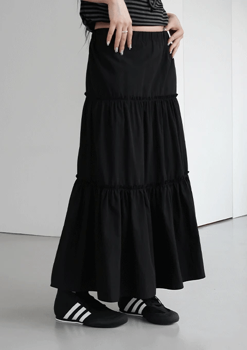 Ruffles Cancan Skirt