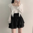 【🩰Ballet Core】Fairy Cancan Mini Skirt 