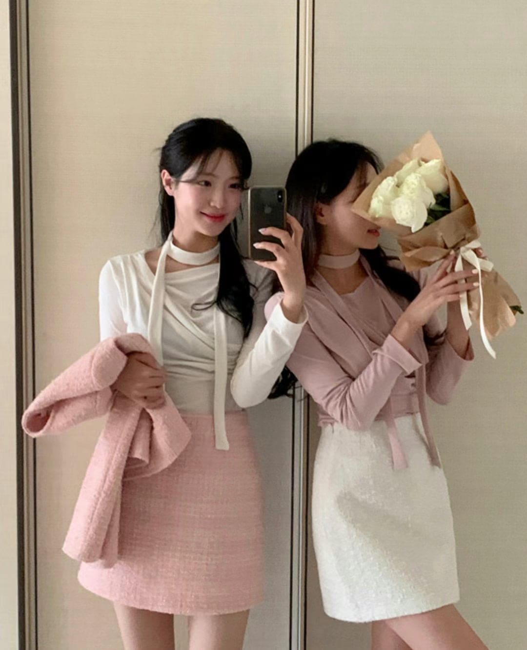 【🩰Ballet Core】Drape Shirring Tie Set