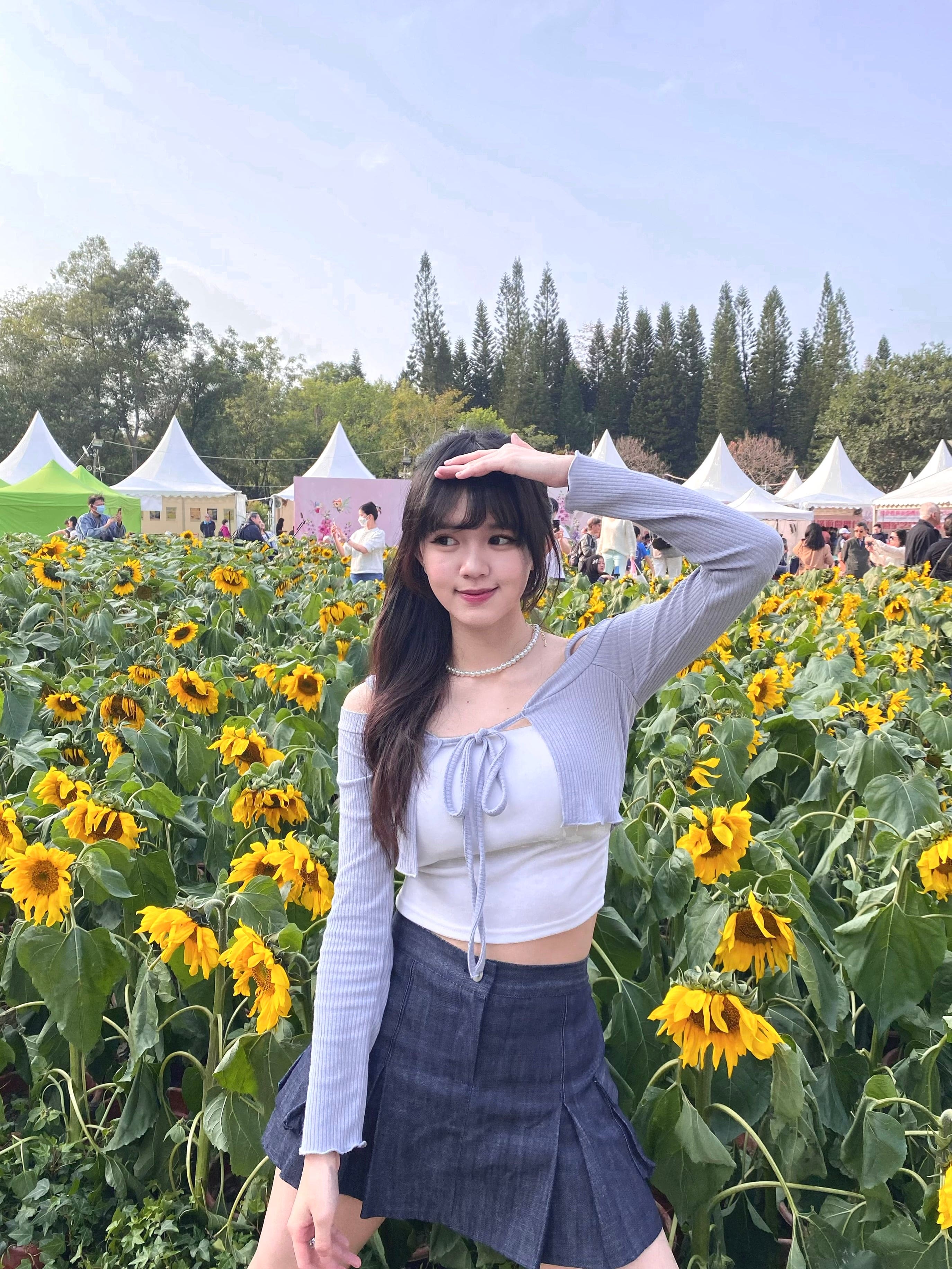 Y2K Denim Cargo Skirts 