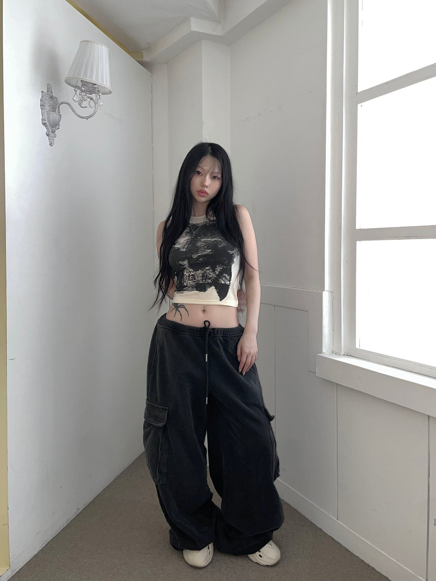 【y2k vibe】Ink Sleeveless