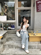 【☁️浪漫初夏】Liz Punching Blouse