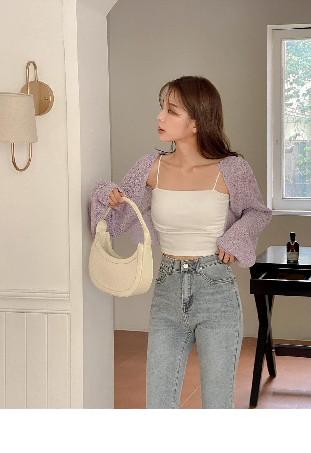 【+5°C HEAT🌡】Thin Fleece Comfy Bra Top (with padding)