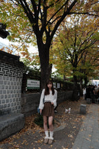 【🍁秋意濃濃】Ribbon Mini Skirt