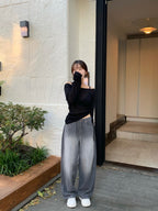 【🍂y2k autumn】Unbalanced Charm Knit 