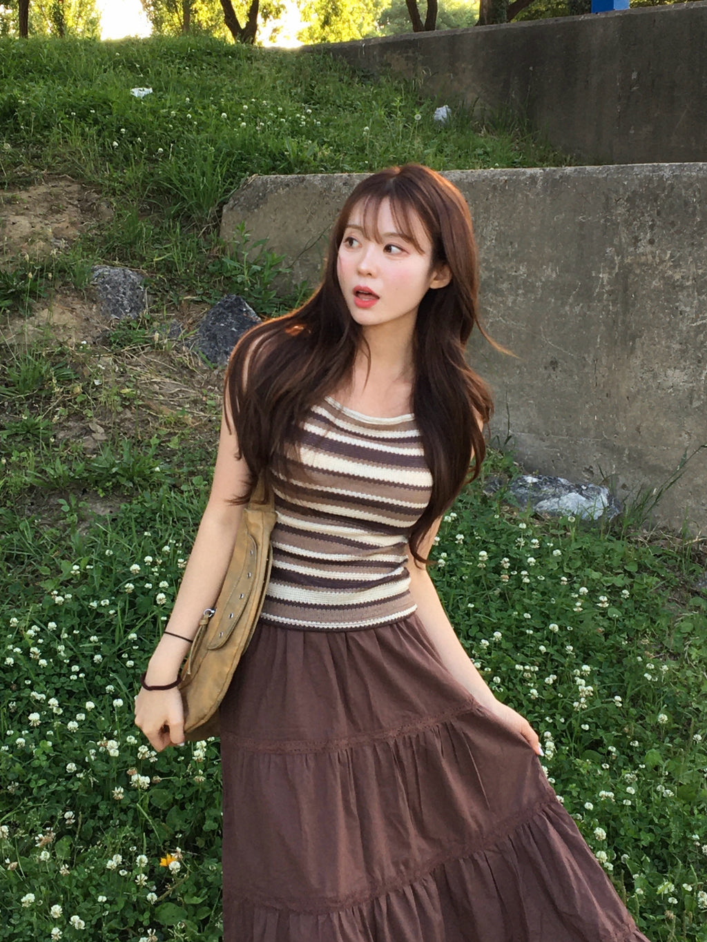 【夏日度假】Stripe Sleeveless