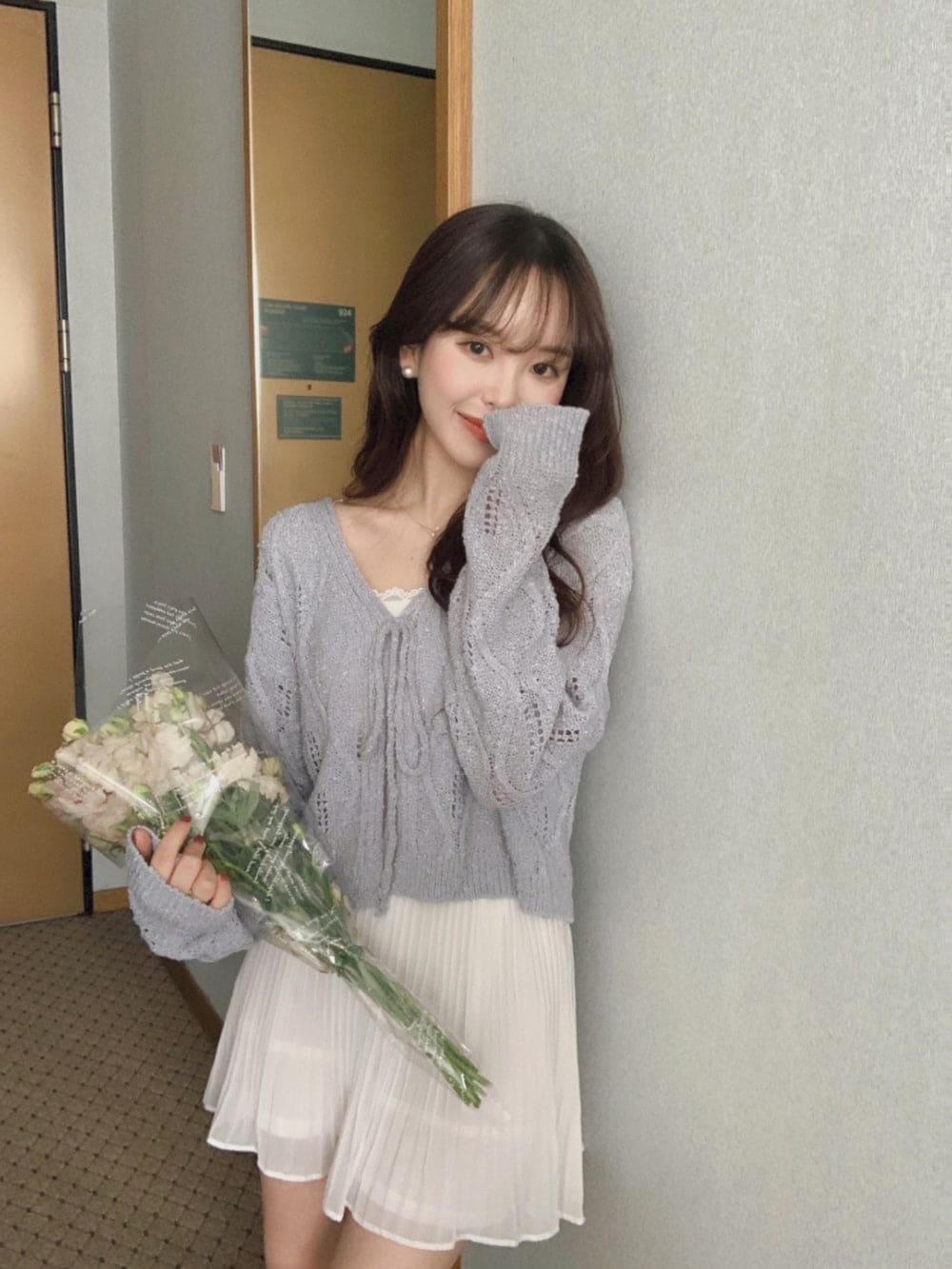 斯文簡約針織開衫