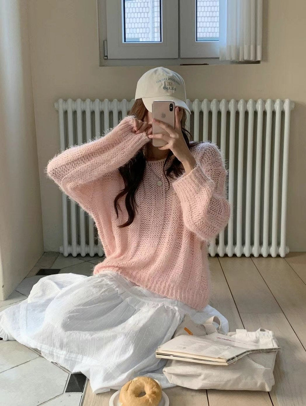 【🤎Autumn/Winter Essential】Loose Fit Angora Knit 