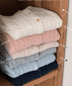 Extremely comfortable cable knit cardigan 