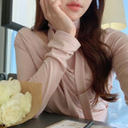 【🩰Ballet Core】Drape Shirring Tie Set