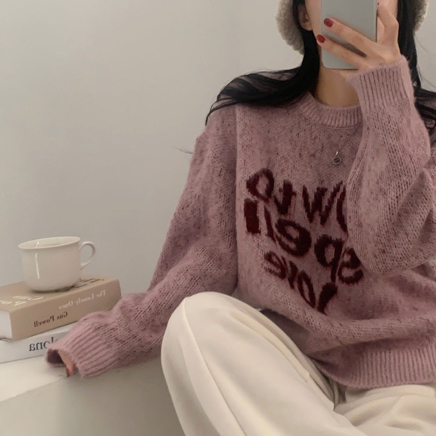 【柔軟厚實】How To Spell Love Knit