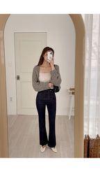 【+5°C HEAT🌡】Thin Fleece Comfy Bra Top (with padding)