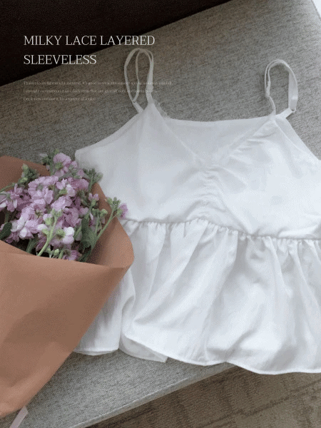 Milky Sleeveless (Sweet Petals) 