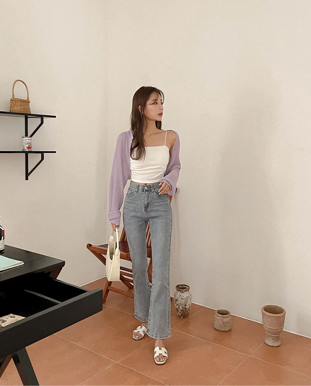 【+5°C HEAT🌡】Thin Fleece Comfy Bra Top (with padding)