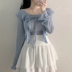 【🩰Ballet Core】Fairy Cancan Mini Skirt 