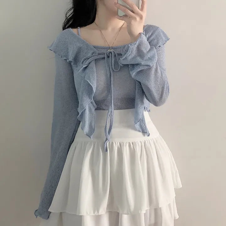 【🩰Ballet Core】Fairy Cancan Mini Skirt 