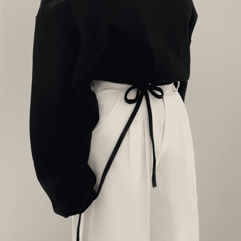 【型格休閒】Off Shoulder Sweatshirt Scarf Set