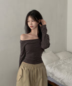 【💗for SNS】Moon Stripe Tee 