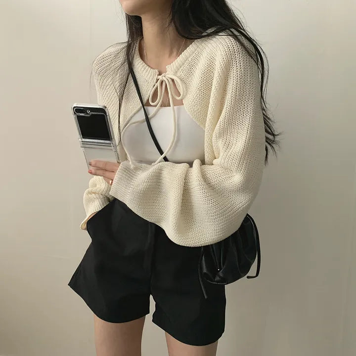 【🍨Hot Item】 Ribbon Bolero 