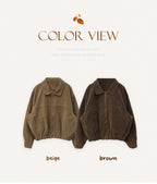 【🤎柔軟麂皮】Jumper Jacket