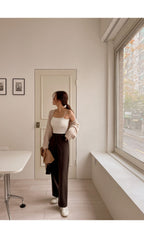 【+5°C HEAT🌡】Thin Fleece Comfy Bra Top (with padding)