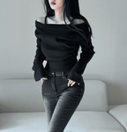 【🌸Spring Fresh Style】Drape Fleece Top 