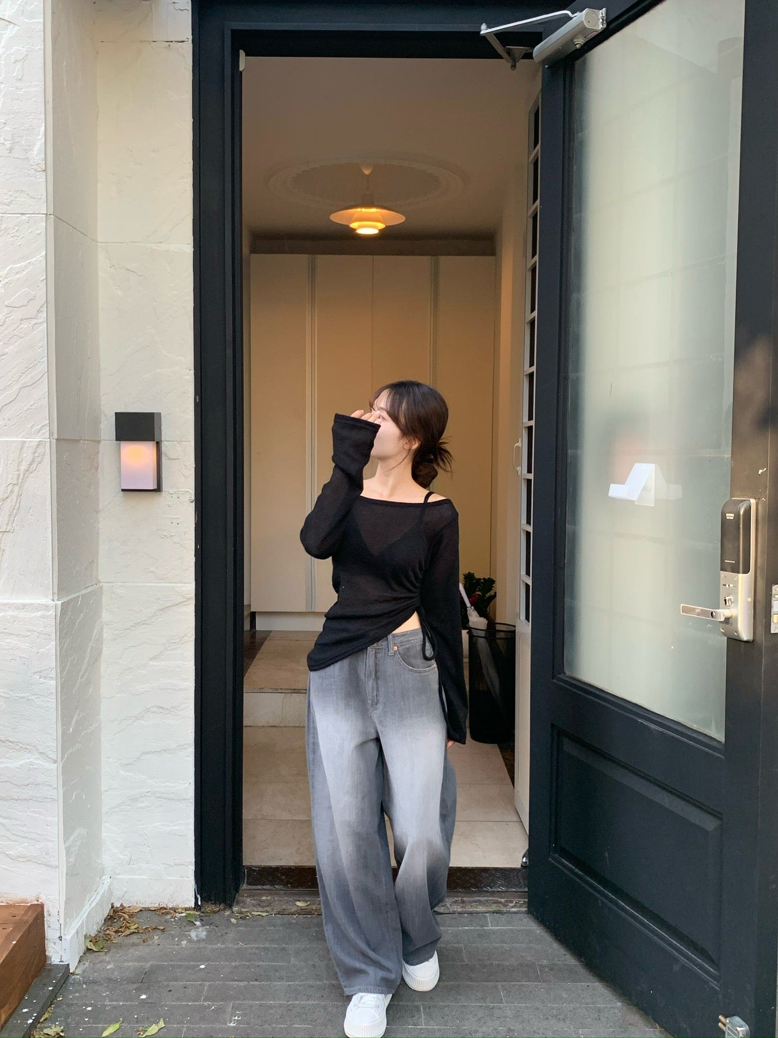 【🍂y2k autumn】Unbalanced Charm Knit 